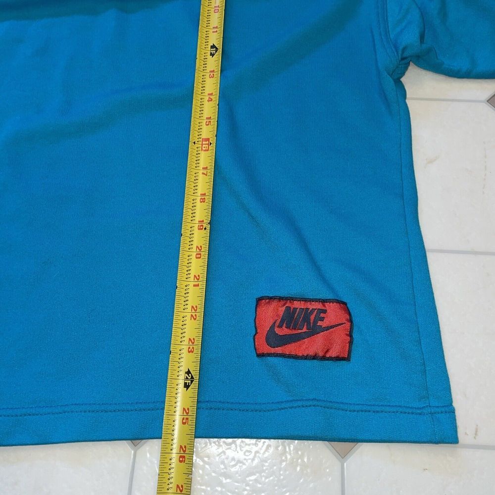Nike‎ Sweater Pullover Grey Tag Vintage 80s 90s Men's Size L Basketball Swoosh - Picture 5 of 9